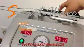 PAL liposuction machine BS-LIPS5 operate video