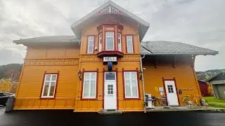 АД! (Норвегия 🇳🇴!), Поезд SJ Nord DMU в СТЕЙНКЬЕР, Норвегия 🇳🇴