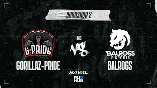 Gorillaz-Pride vs Balrogs, DPC SA 2021/22, bo3, game 1 [Mila & Gromjkeee]