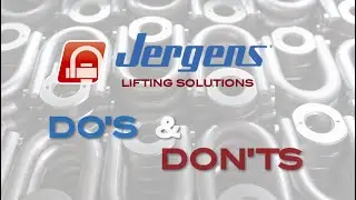 2025 Jergens Inc. - Lifting Do's Don'ts