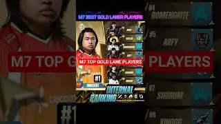 M7 TOP GOLD LANE PLAYERS 🔥 | BEST MARKSMEN IN MLBB