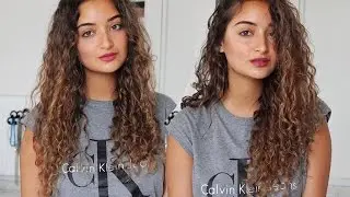 Der ultimative Haartrick für natürlich definierte Locken! Super einfach und ohne Hitze!