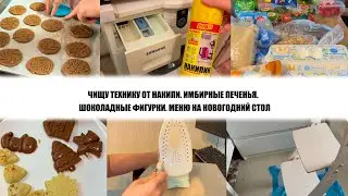 ЧИЩУ ТЕХНИКУ ОТ НАКИПИ. ИМБИРНЫЕ ПЕЧЕНЬЯ. ШОКОЛАДНЫЕ ФИГУРКИ. МЕНЮ НА НОВОГОДНИЙ СТОЛ