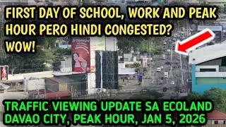 DAVAO CITY TRAFFIC UPDATE ECOLAND AREA | KUMUSTA NA MGA STUDENTS AT EMPLEYADO BACK TO NORMAL NA BA?