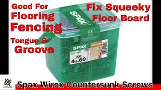 Spax Wirox Countersunk flooring screws