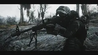 Fallout Warfare - Weak Raiders, insane Gunners - Fallout 4 gameplay 2025