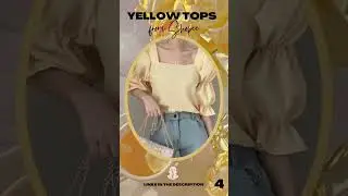YELLOW TOPS FROM SHOPEE 💛 #shorts #shopeeph