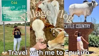 Village Vlog Dec ’25 | Travel with me to Epukiro for the Holidays | Namibian YouTuber | Herero Girl