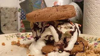 Making of Homemade Ice Cream Sandwich on 11/10/25