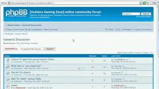 [Outlaws Gaming Zone] online community forums [Outlaws game forums] 2009