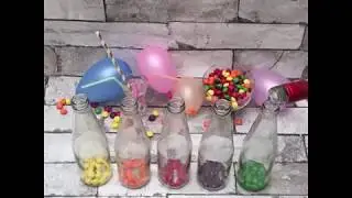 Chupitos de vodka de colores