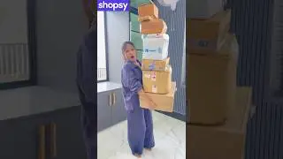 Shopsy Huge Sasta Smaan Unboxing 🥰 || Isse Acha Kya Hoga Ab 😜 #unboxingshorts #trend #viral