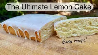 The Ultimate Lemon Cake 🍋 Gluten Free & Dairy Free Friendly!