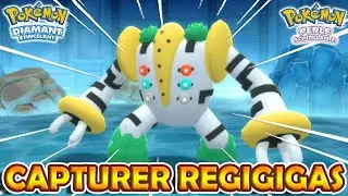 CAPTURER LE GOLEM LÉGENDAIRE : REGIGIGAS | Pokémon Diamant Étincelant et Perle Scintillante