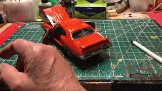 Final on the Testors Lincoln Mint Metal body 69 GTO 1/24 scale &ldquo;The Judge&rdquo;