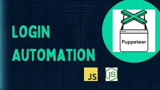 Login automation with Puppeteer | JavaScript | Node.js