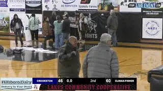 Crookston vs Climax-Fisher - Minnesota High School Girls Basketball