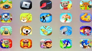My Hank,Roblox,Boom Stick,Subway Surf,Dog Draw,Snake Clash,Muscle Rush,Sonic Dash,Tom Gorl Run...
