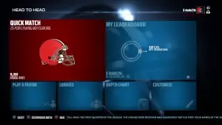Madden 16 H2H Ranked