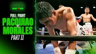 🥊THE BATTLE! Manny Pacquiao vs Erik Morales II | Full Fight | HBO HD | 21/1/2006