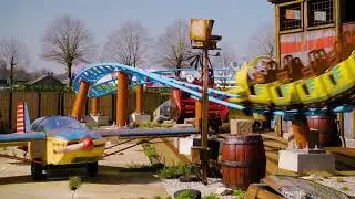 Farmyard Flyer Rollercoaster at Paultons Theme Park