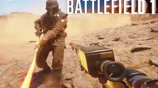 BF1 RUSH GAMEPLAY! (39-9) Battlefield 1 Beta Full Match Sinai Desert