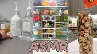ASMR Kitchen and Pantry Restock Satisfying Compilation TikTok