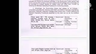 TN Govt given Important guidelines for colleges/ University reopening from September 1