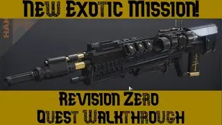 Destiny 2   How to get the NEW Revision Zero Exotic Pulse Rifle