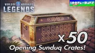 Opening Sunduq Crates World Of Warships Legends