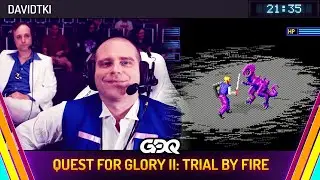 Quest for Glory II: Trial by Fire by davidtki in 21:35 - Summer Games Done Quick 2024