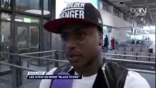 Les fr&egrave;res Ayew en mode black stars