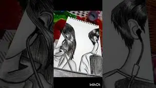 👉✨Tracing the lines where music meets memory❤️|#art #aestheic #easydrawing #drawing #sketch #trend