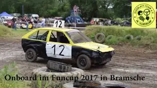 FunCup 2017 Stockcar Bramsche Kleeblatt Team #12 1.LAuf zur IGNW 2017