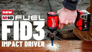 The New Gen 4 Milwaukee M18 FID3 FUEL Impact Driver *Review*
