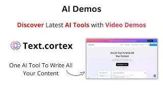 AI Demos | Create Content Easily with TextCortex AI | TextCortex Demo