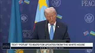 Трамп подписывает мирное соглашение с Руандой и Демократической Республикой Конго