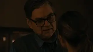 Dr. Charles Avoid a Kiss From Nurse Jackie on Chicago Med 10x12 (Feb. 5, 2025)