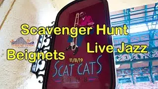 Disney's Port Orleans French Quarter - Scat Cat Club & Scavenger Hunt!