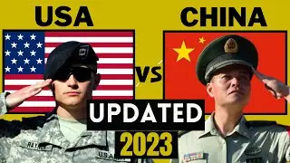 Сравнение военной мощи США и Китая, 2023 год (обновлено).