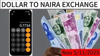 Dollar to Naira Exchange Rate Today|US Dollars to Nigeria Naira Today