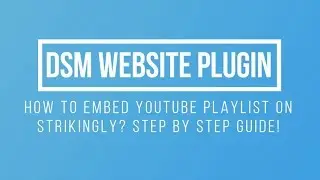 How To Embed Youtube Playlist on Strikingly Website?