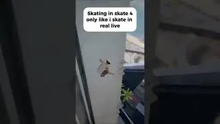 Skating like i skate in real live #skate4 #skating #skateboarding #gaming
