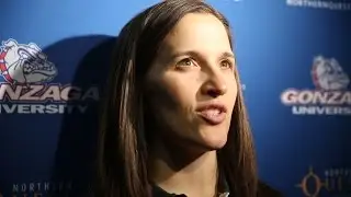 Interview - Gonzaga Women's Basketball vs Eastern Oregon University (November 2, 2014)