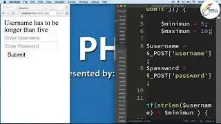 How to validate form value in PHP | Form Validation | PHP Tutorial