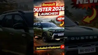 Renault DUSTER 2026 Launched...With 1.8 L Strong Hybrid, #renaultduster, #shorts