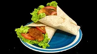 A delicious  Chicken wrap | Simple wrap recipe in tamil | Easy lunch box recipe