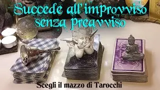 ✶ Succede ⁺all'improvviso⁺ senza preavviso ༒︎ Tarocchi interattivi e scrittura automatica