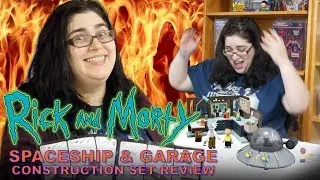 Rick & Morty Spaceship & Garage Construction Set Review AKA The Rage