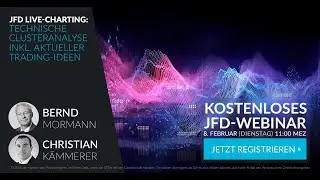 JFD Live-Charting: Technische Clusteranalyse inkl. aktueller Trading-Ideen 08. Februar 2022
